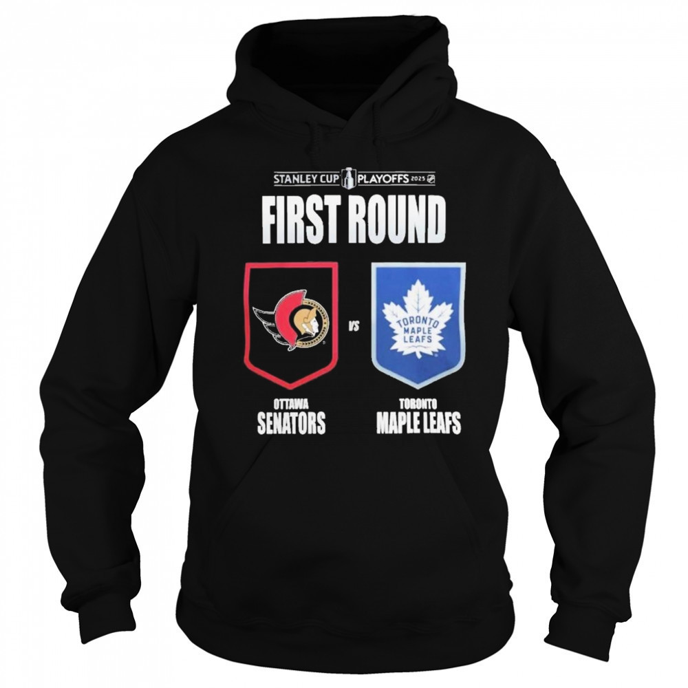 Ottawa Senators Vs Toronto Maple Leafs 2025 Stanley Cup Playoffs Shirt Sweatshirt