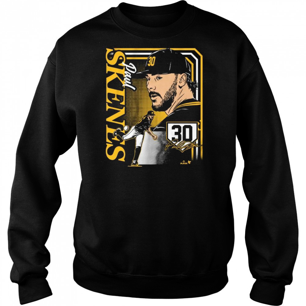 Paul Skenes Collage Frame Pittsburgh Pirates MLB Signature t-shirt Hoodie