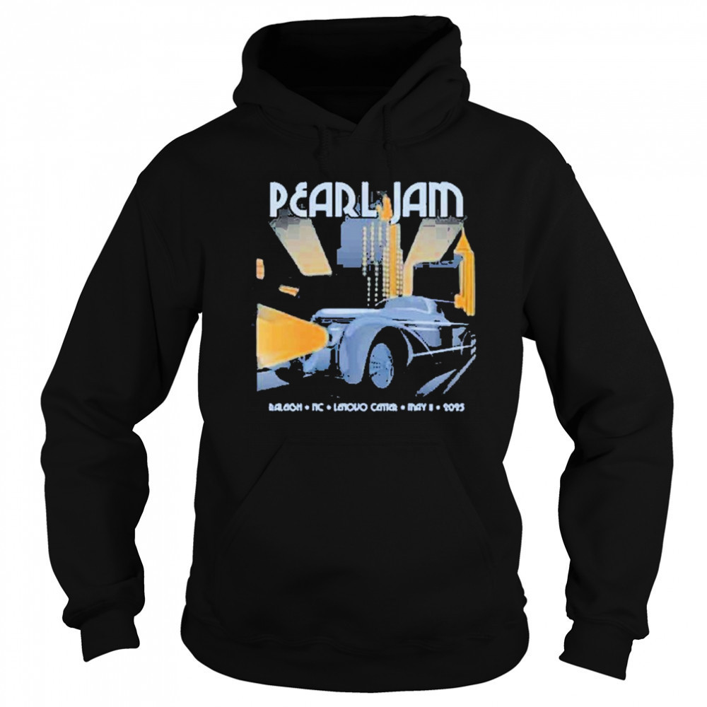 Pearl Jam Raleigh North Carolina Dark Matter World Tour Event On May 11 2025 Venue Lenovo Center T-shirt Sweatshirt