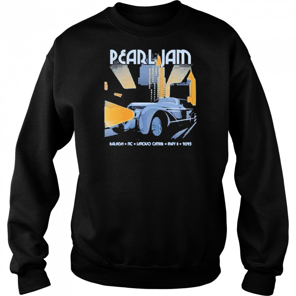 Pearl Jam Raleigh North Carolina Dark Matter World Tour Event On May 11 2025 Venue Lenovo Center T-shirt Hoodie