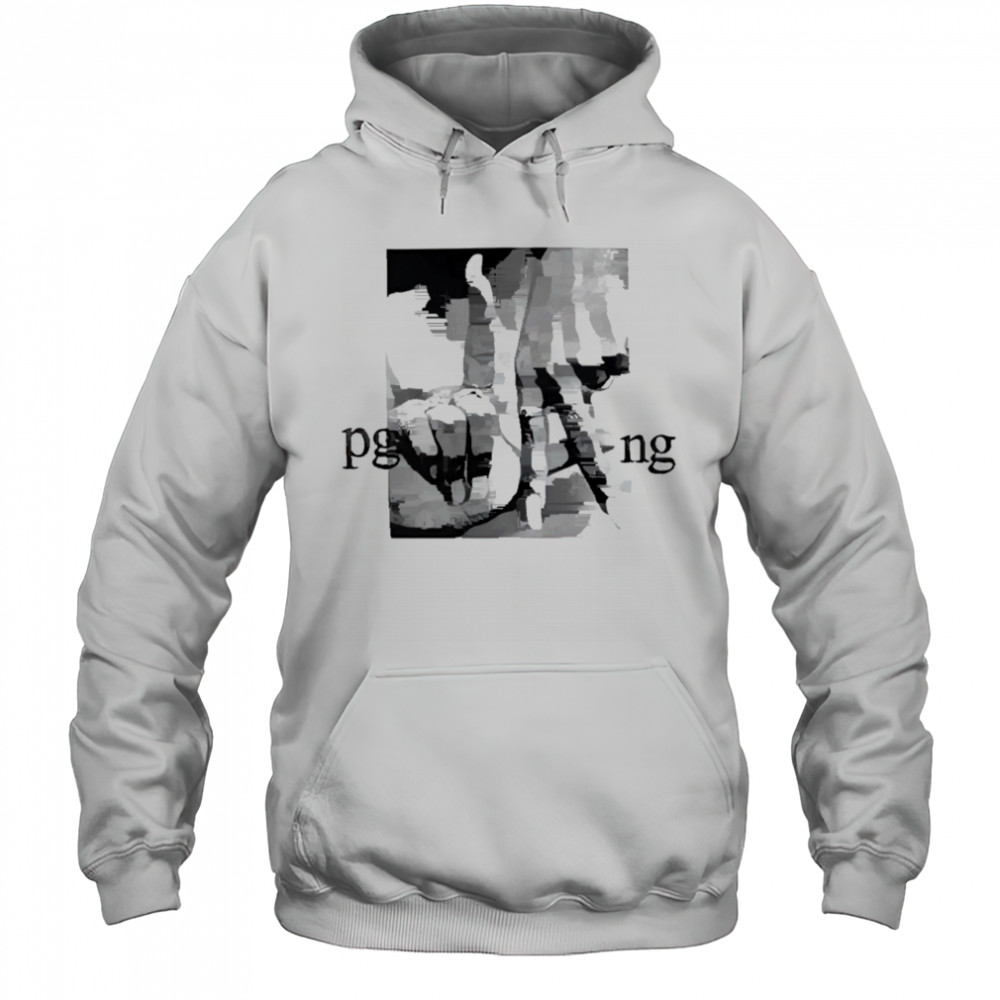 pgLang hand shirt Hoodie