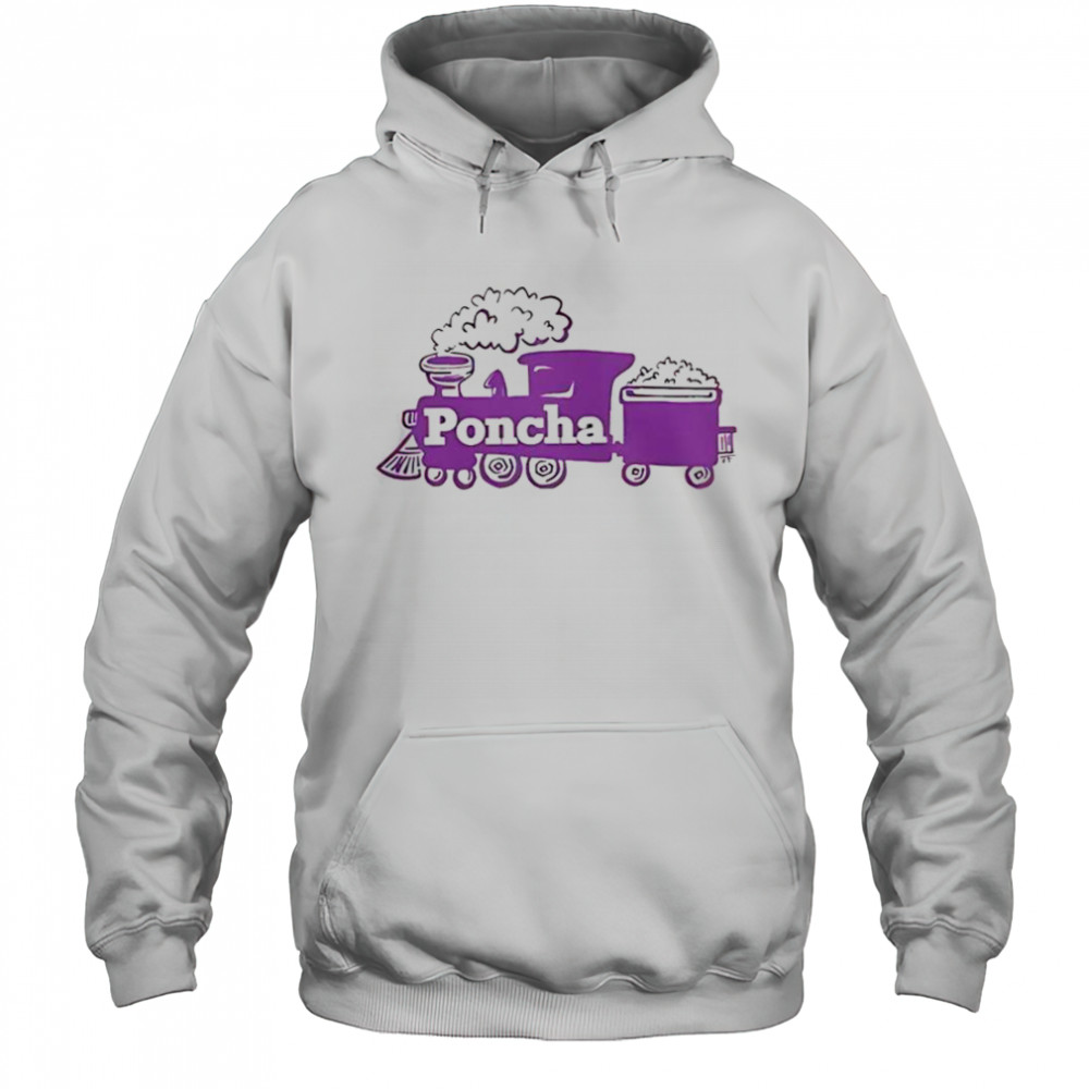 Poncha Train Fleurty Girl T-Shirt Hoodie