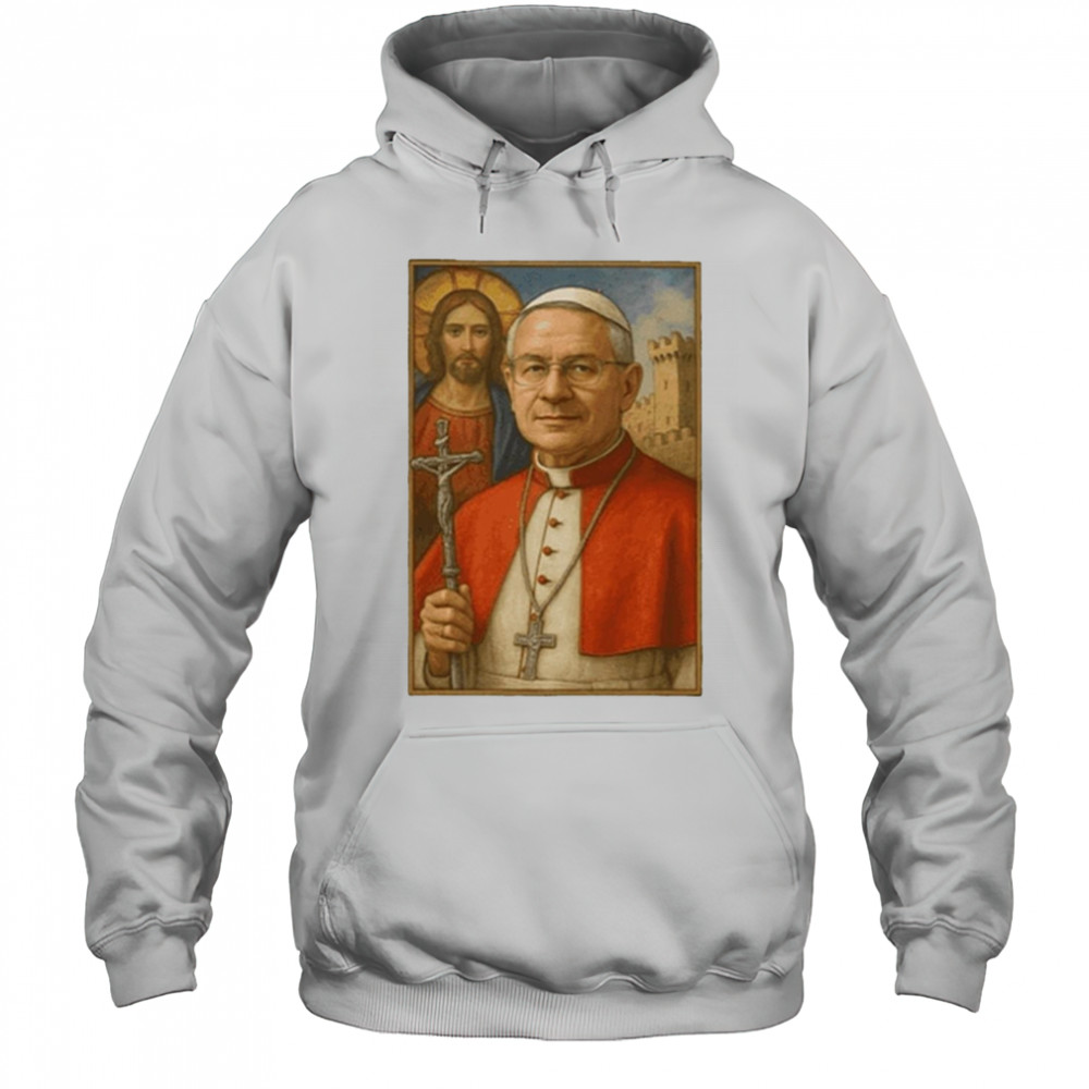 Poster Robert Prevost Pope Leo XIV First American Pope Retro t-shirt Hoodie