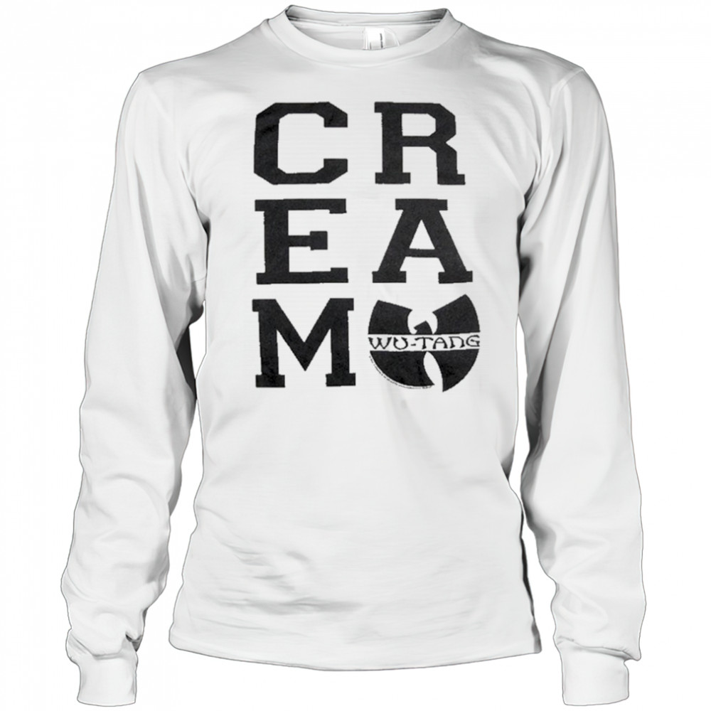Psycho Realm Cream Wu-Tang Clan T-shirt Long Sleeved
