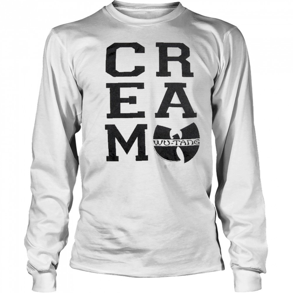 Psycho Realm Cream Wu-Tang Clan T-shirt Long Sleeved