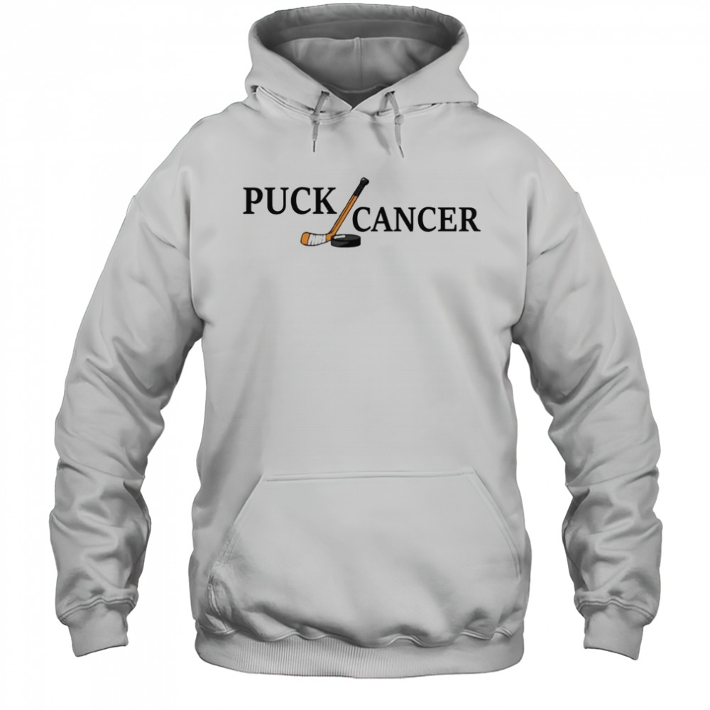 Puck Cancer Ice Hockey T-Shirt Hoodie