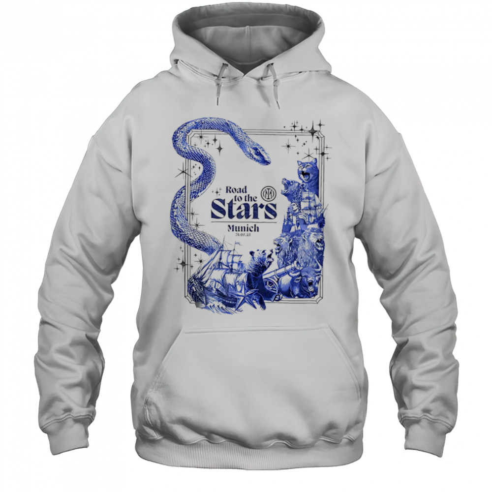 Road to the stars Munich Inter Milan shirt Hoodie