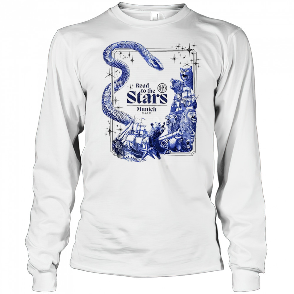 Road to the stars Munich Inter Milan shirt Long Sleeved