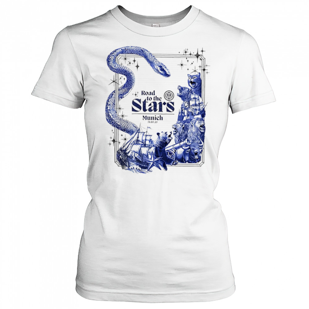 Road to the stars Munich Inter Milan shirt Women's T-shirt