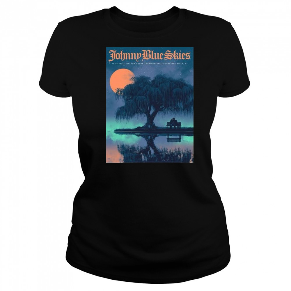 Rochester Hills MI Live Johnny Blue Skies May 10 2025 Michigan t-shirt Women's T-shirt