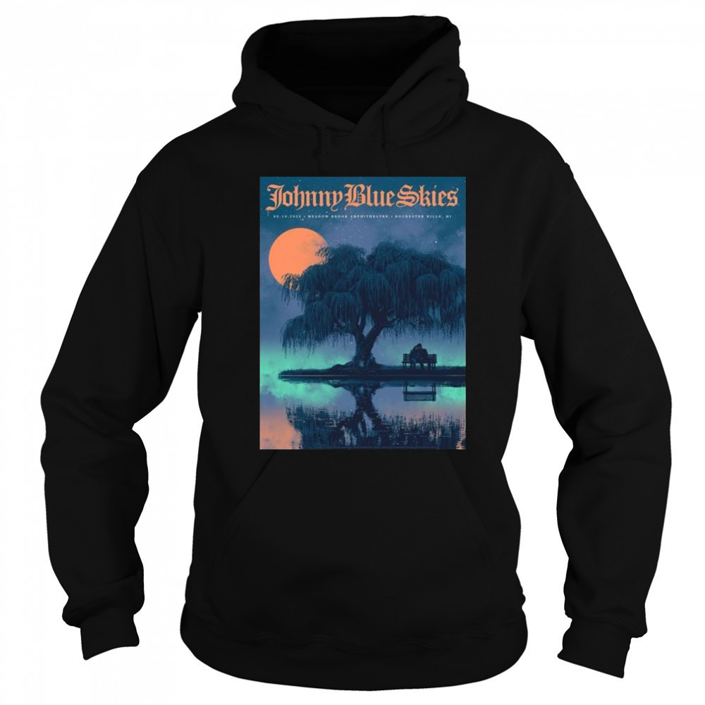 Rochester Hills MI Live Johnny Blue Skies May 10 2025 Michigan t-shirt Sweatshirt