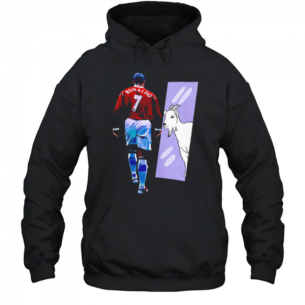 Ronaldo g.o.a.t shirt Hoodie