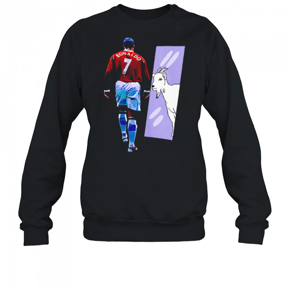 Ronaldo g.o.a.t shirt Sweatshirt
