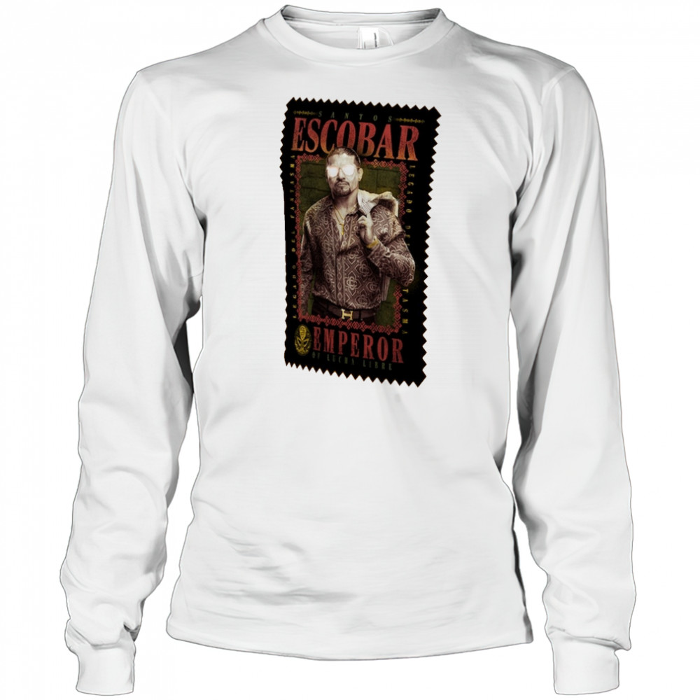 Santos Escobar Emperor Of Lucha Libre Legado Del Fantasma WWE 2025 t-shirt Long Sleeved
