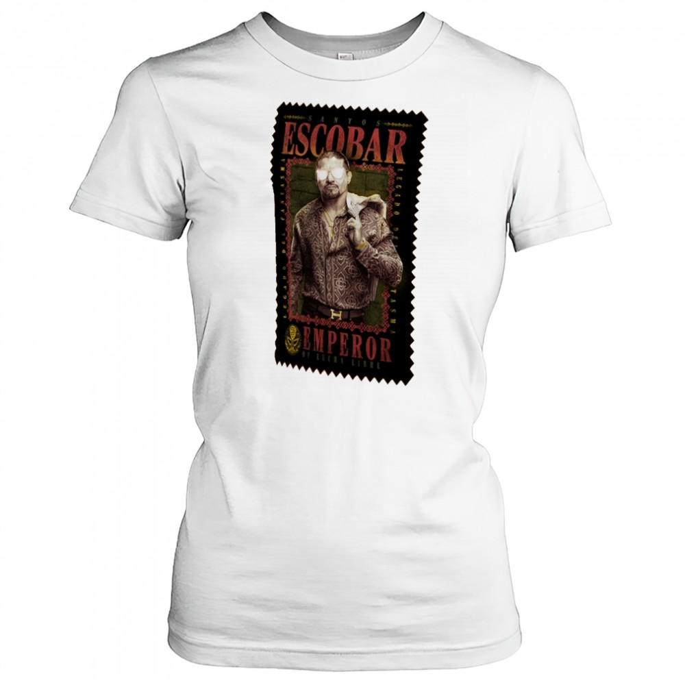 Santos Escobar Emperor Of Lucha Libre Legado Del Fantasma WWE 2025 t-shirt Women's T-shirt