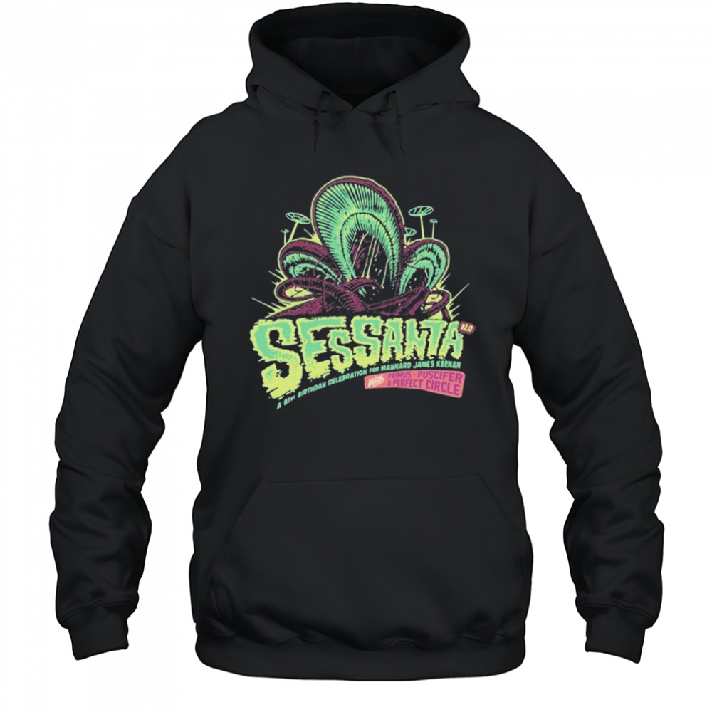 Sessanta Primus Puscifer And Perfect Circle Music Pavilion Charlotte North Carolina May 10, 2025 Tour T-shirt Hoodie
