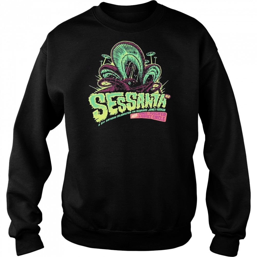 Sessanta Primus Puscifer And Perfect Circle Music Pavilion Charlotte North Carolina May 10, 2025 Tour T-shirt Hoodie