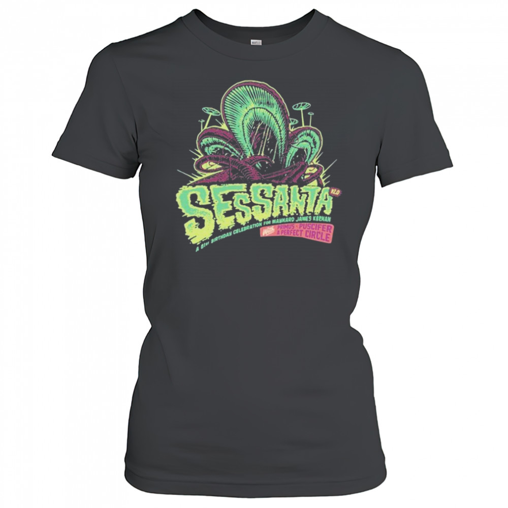 Sessanta Primus Puscifer And Perfect Circle Music Pavilion Charlotte North Carolina May 10, 2025 Tour T-shirt Women's T-shirt