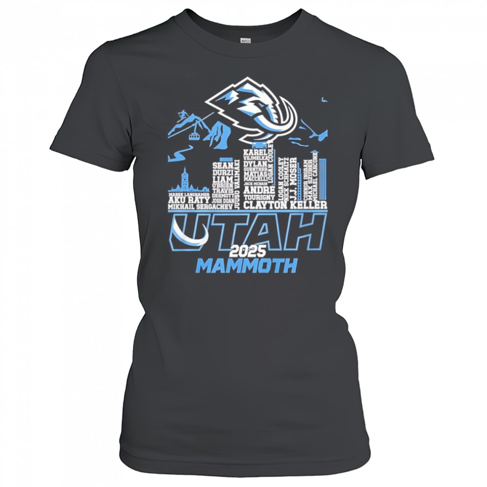 Skyline name Utah Mammoth 2025 shirt Women's T-shirt