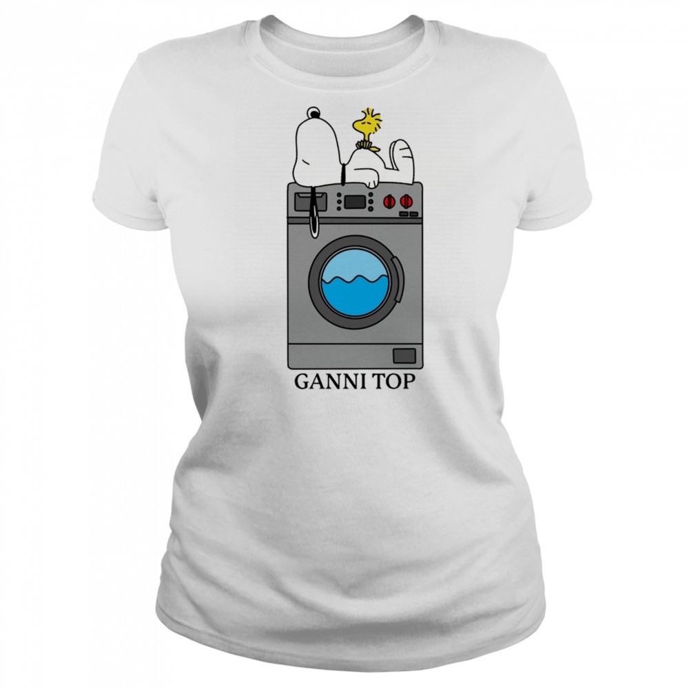 Snoopy And Woodstock Nieve Ella Ganni Top x Dog T-shirt Women's T-shirt