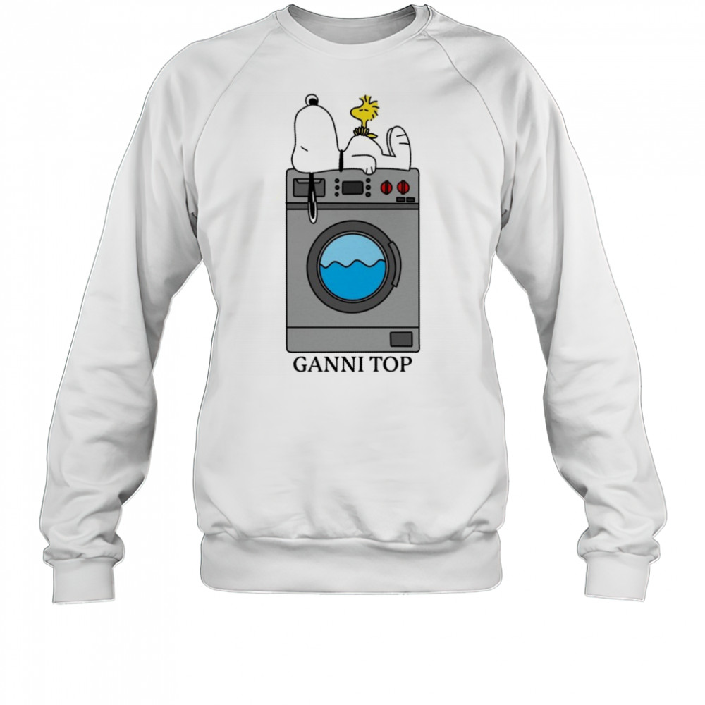 Snoopy And Woodstock Nieve Ella Ganni Top x Dog T-shirt Sweatshirt