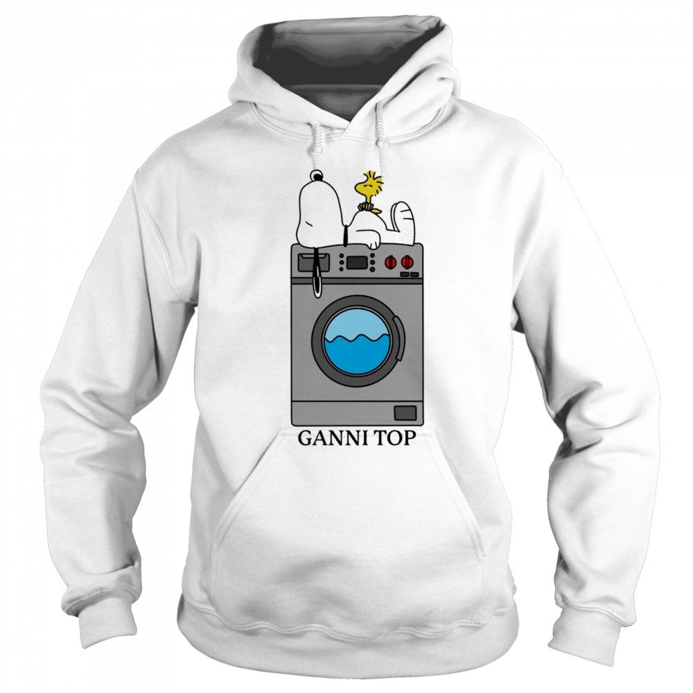 Snoopy And Woodstock Nieve Ella Ganni Top x Dog T-shirt Sweatshirt