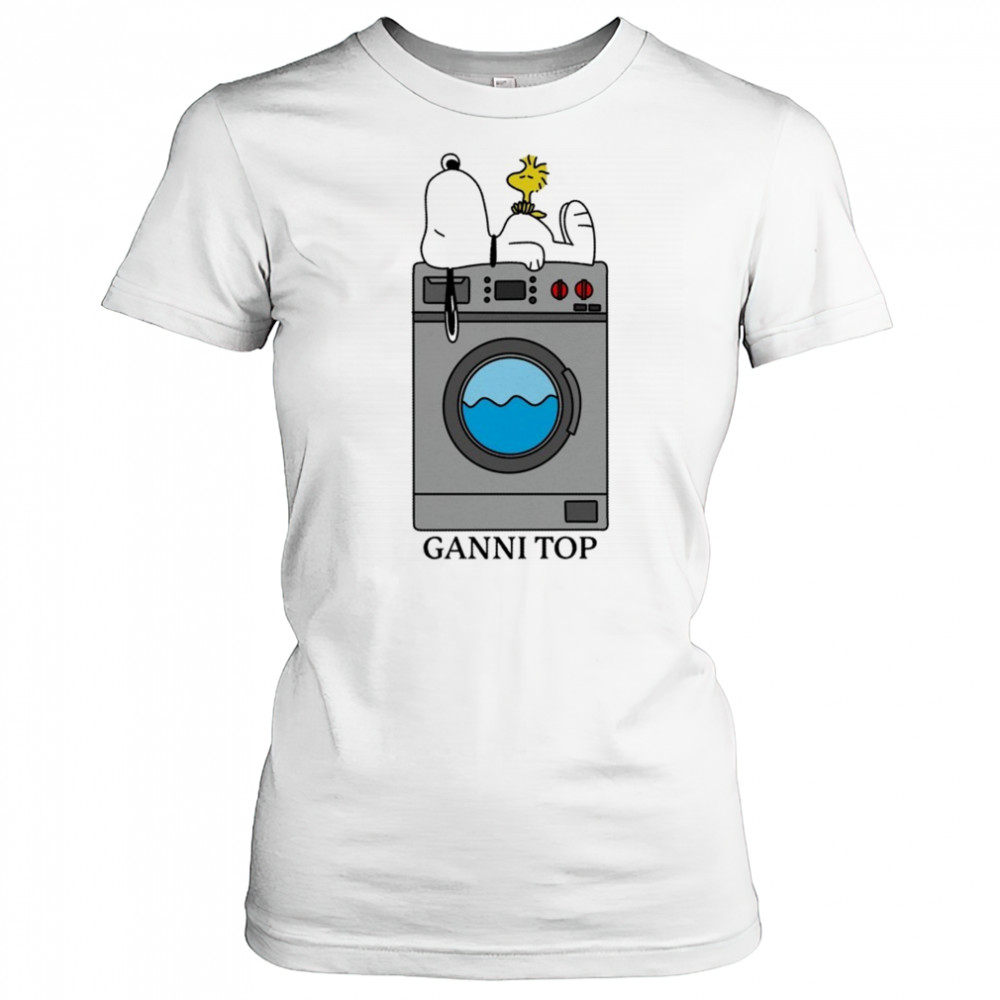 Snoopy And Woodstock Nieve Ella Ganni Top x Dog T-shirt Women's T-shirt
