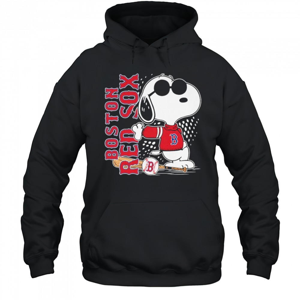 Snoopy Fan Boston Red Sox X The Peanuts T-shirt Hoodie