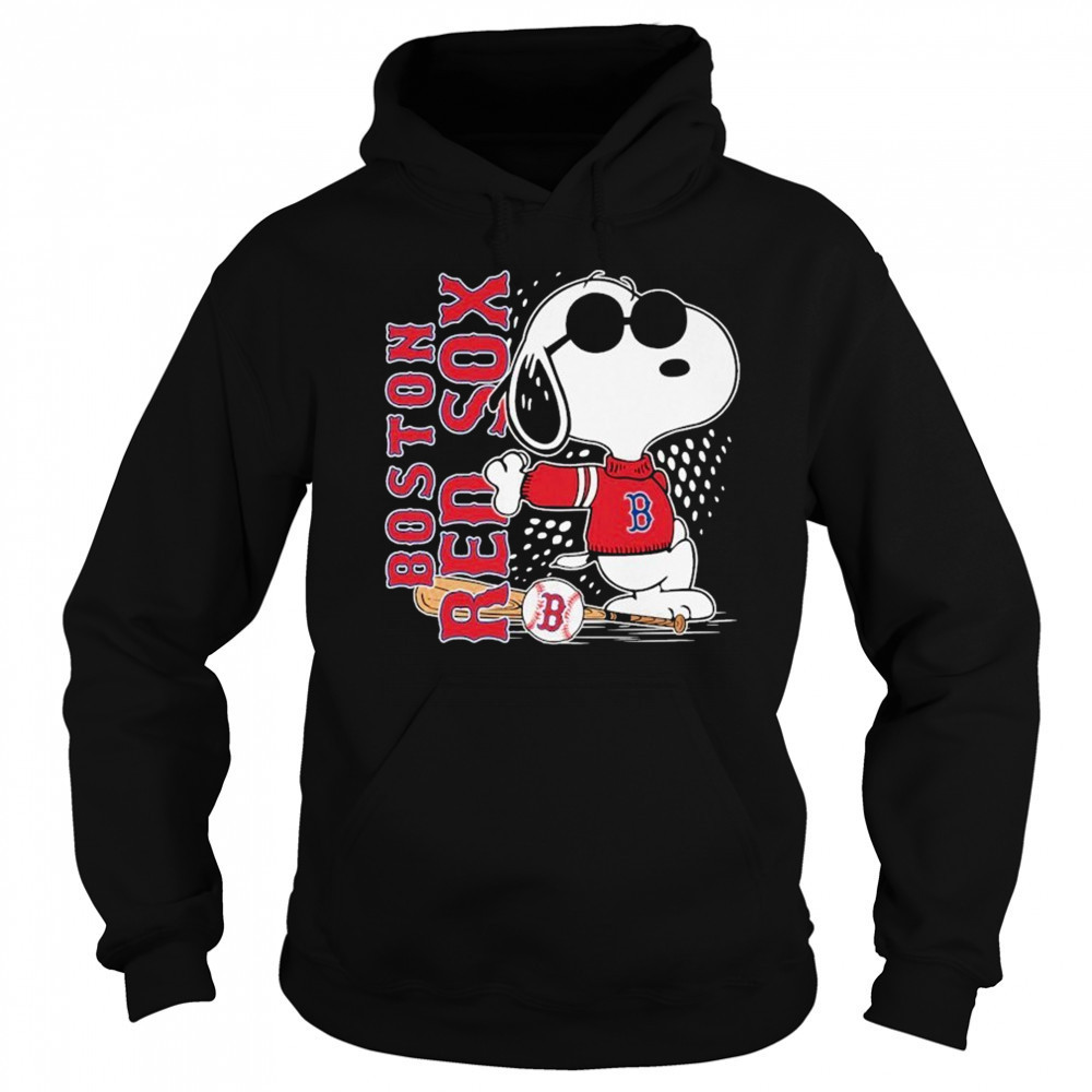 Snoopy Fan Boston Red Sox X The Peanuts T-shirt Sweatshirt