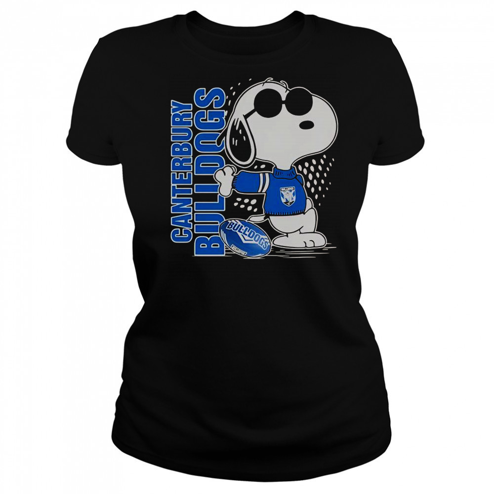 Snoopy Fan Canterbury-Bankstown Bulldogs X The Peanuts T-Shirt Women's T-shirt