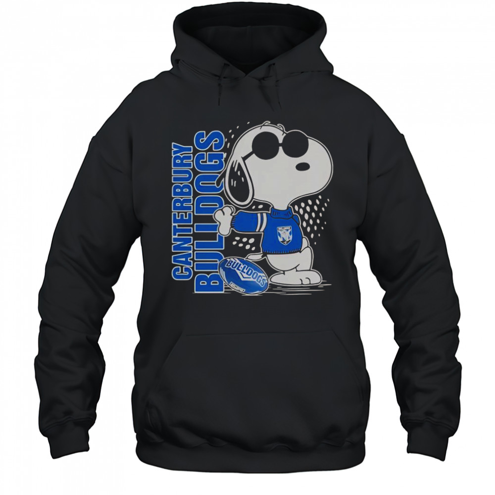Snoopy Fan Canterbury-Bankstown Bulldogs X The Peanuts T-Shirt Hoodie