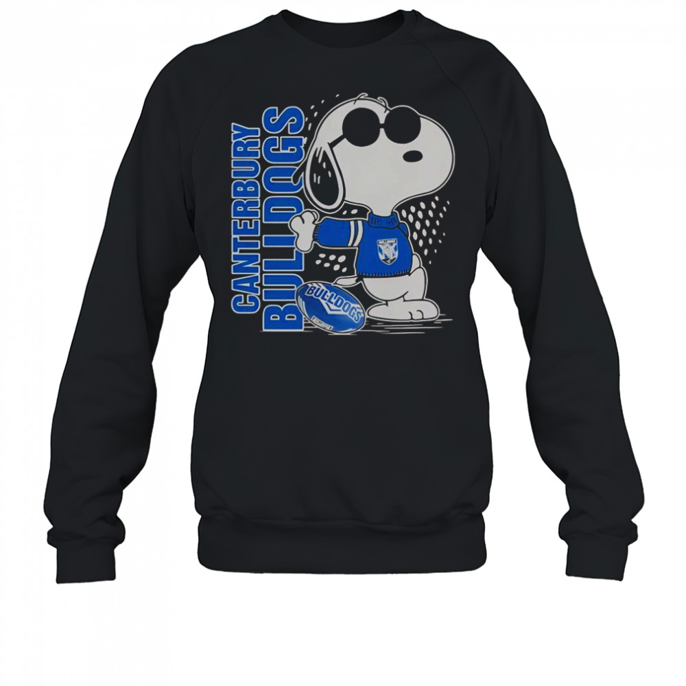 Snoopy Fan Canterbury-Bankstown Bulldogs X The Peanuts T-Shirt Sweatshirt
