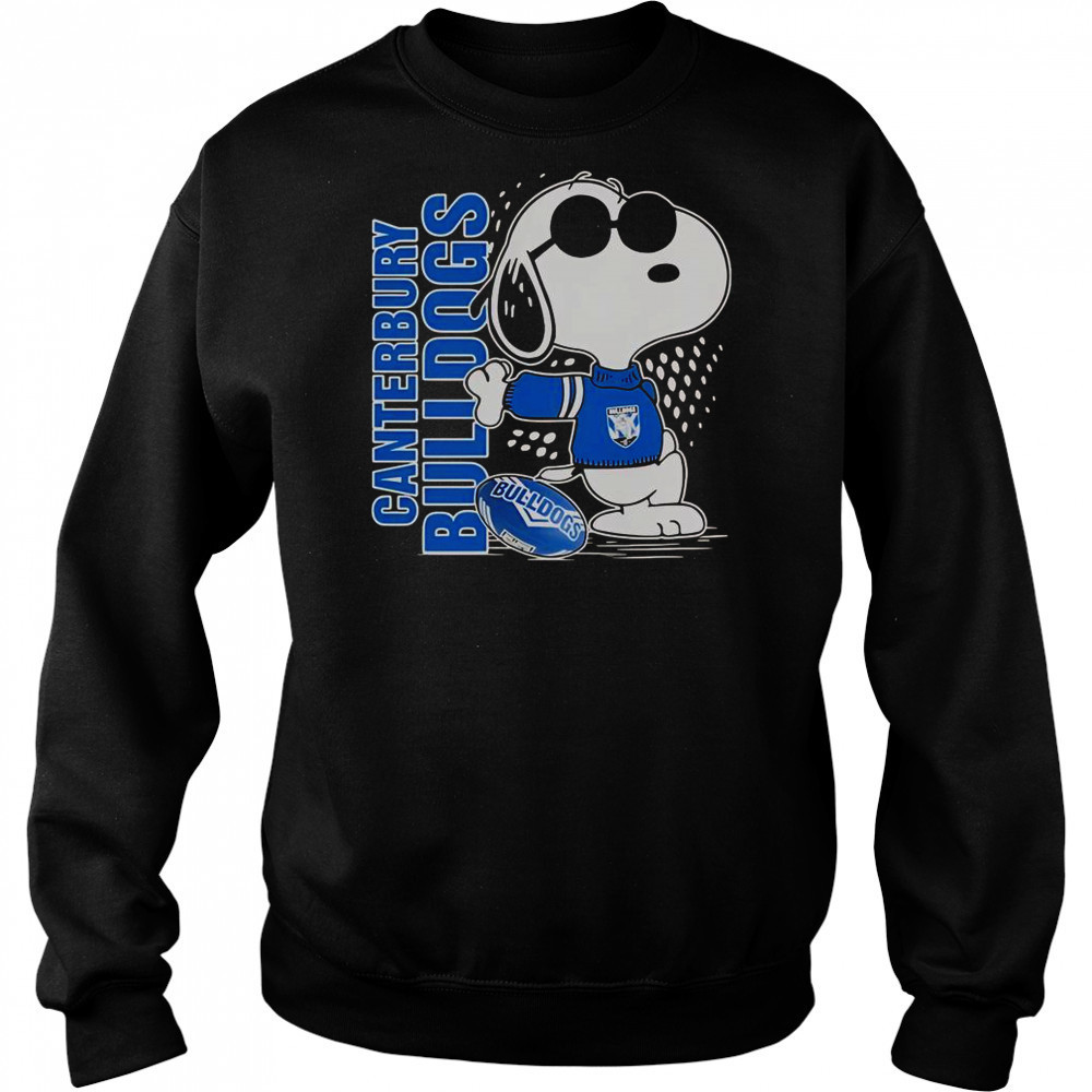 Snoopy Fan Canterbury-Bankstown Bulldogs X The Peanuts T-Shirt Hoodie