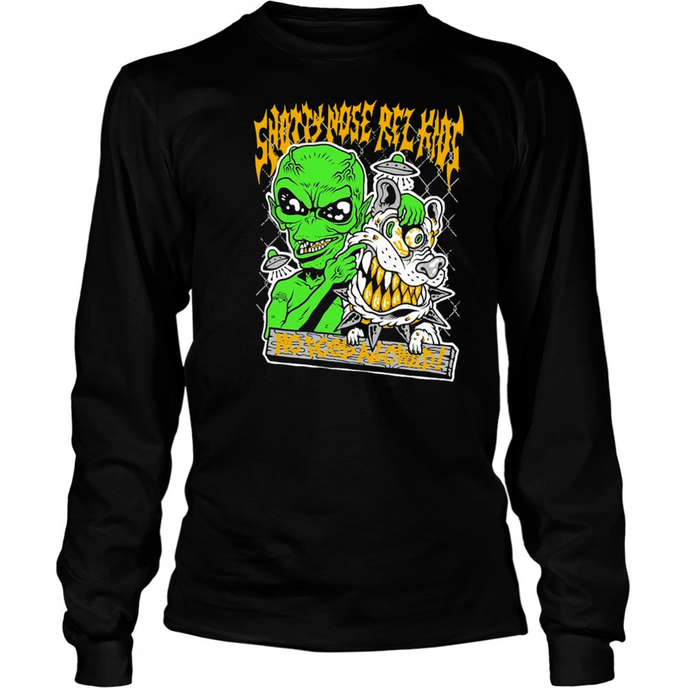 Snotty Nose Rez Kids Here For The Rager Alien T-shirt Long Sleeved