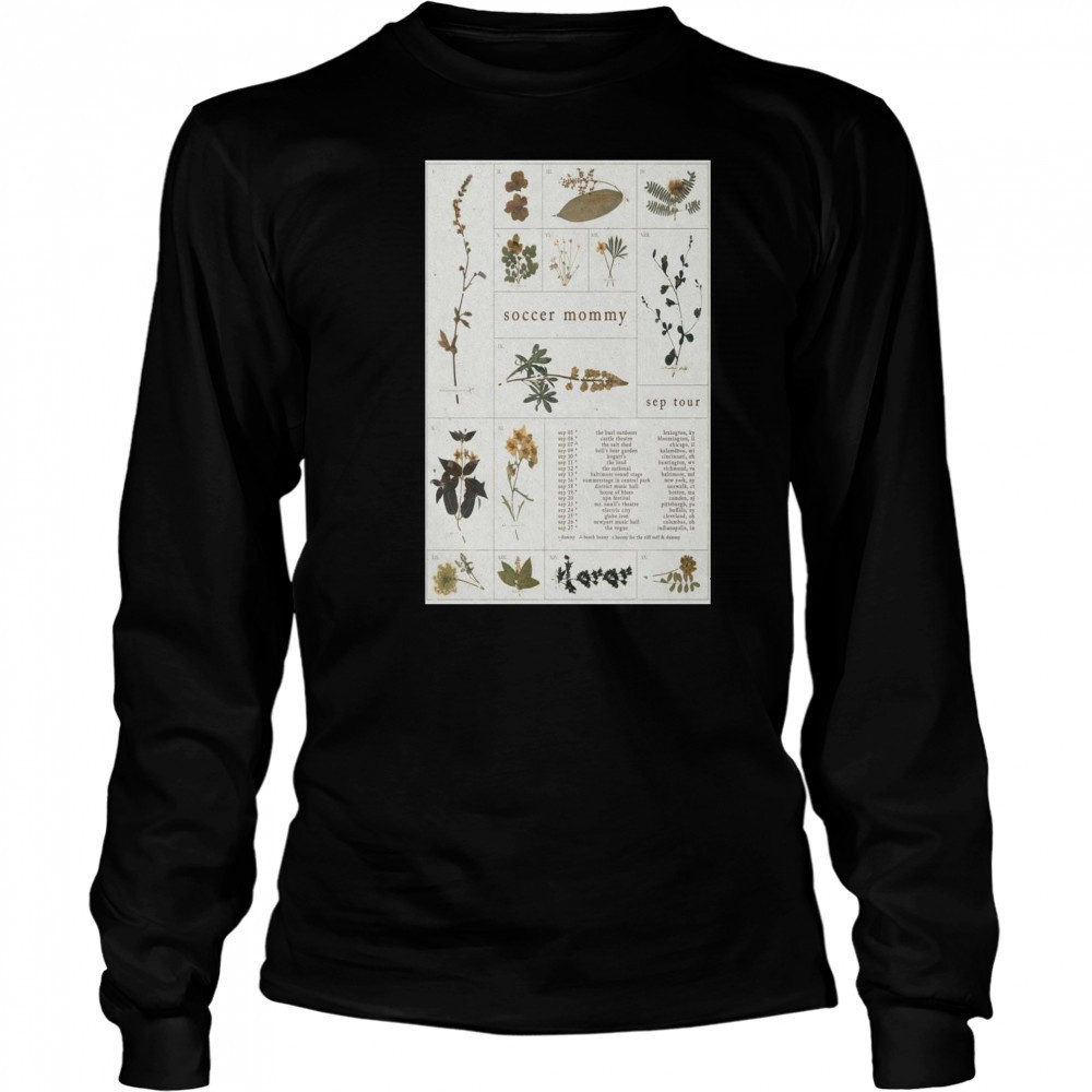 Soccer Mommy Sep Tour 2025 t-shirt Long Sleeved