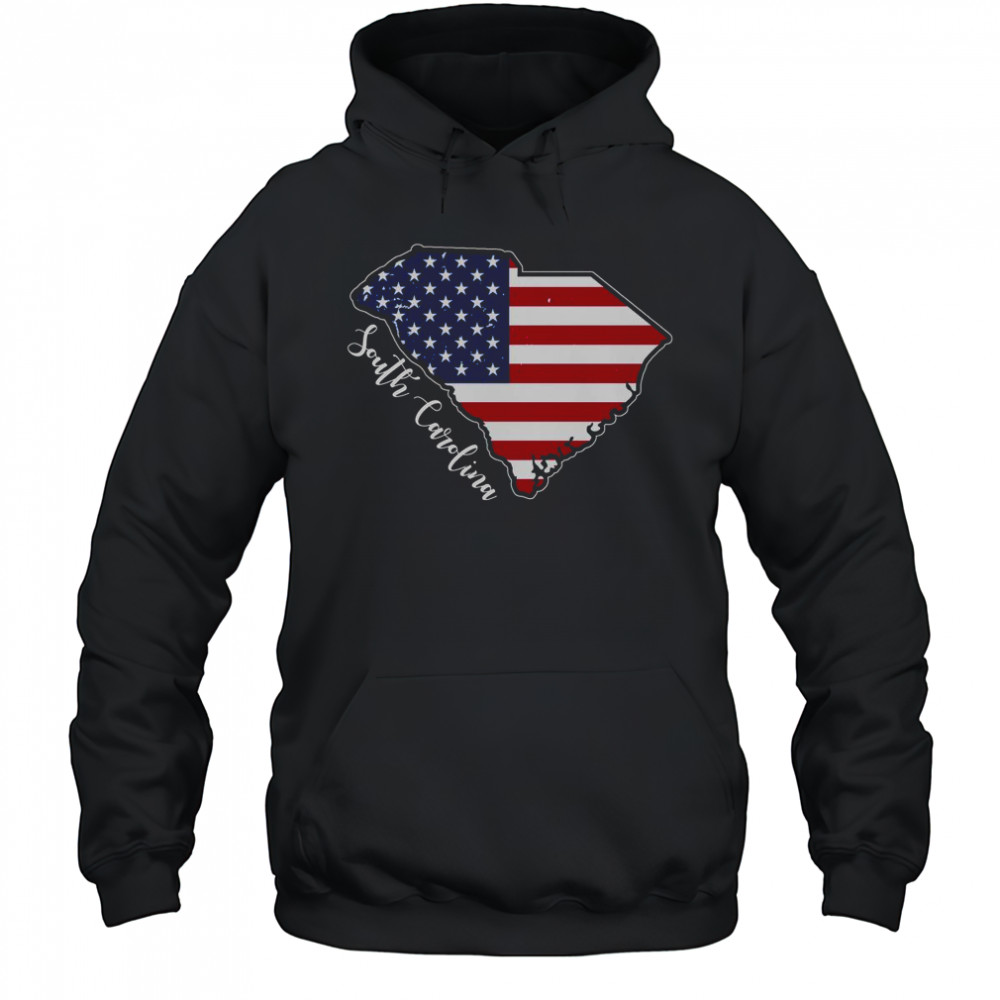 South Carolina United States Map T-Shirt Hoodie