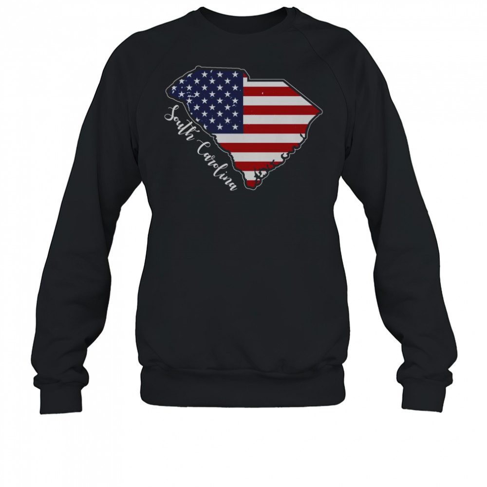 South Carolina United States Map T-Shirt Sweatshirt