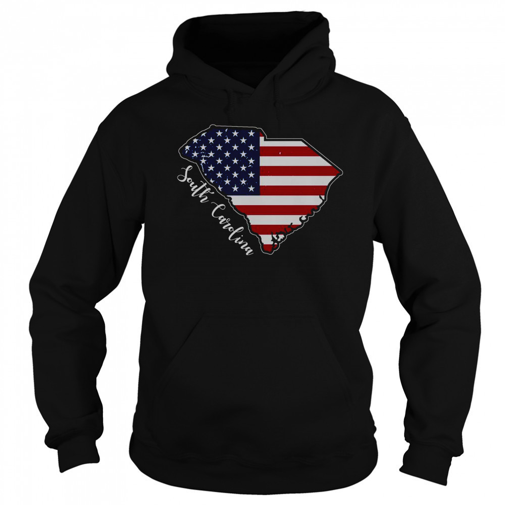 South Carolina United States Map T-Shirt Sweatshirt