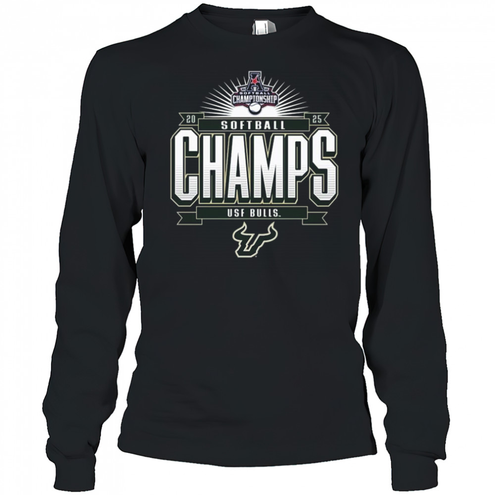 South Florida Bulls 2025 AAC Softball Conference Tournament Champions Shirt Long Sleeved