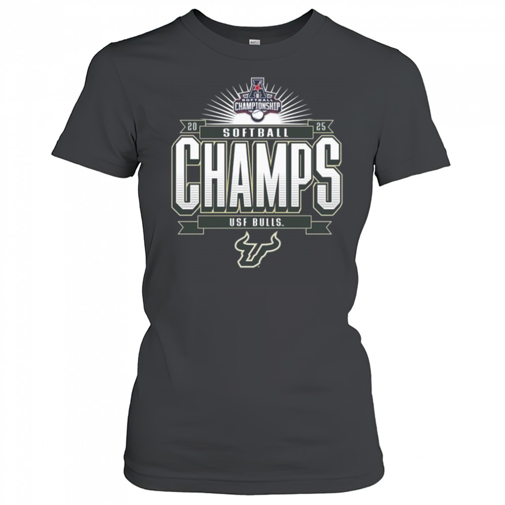 South Florida Bulls 2025 AAC Softball Conference Tournament Champions Shirt Women's T-shirt