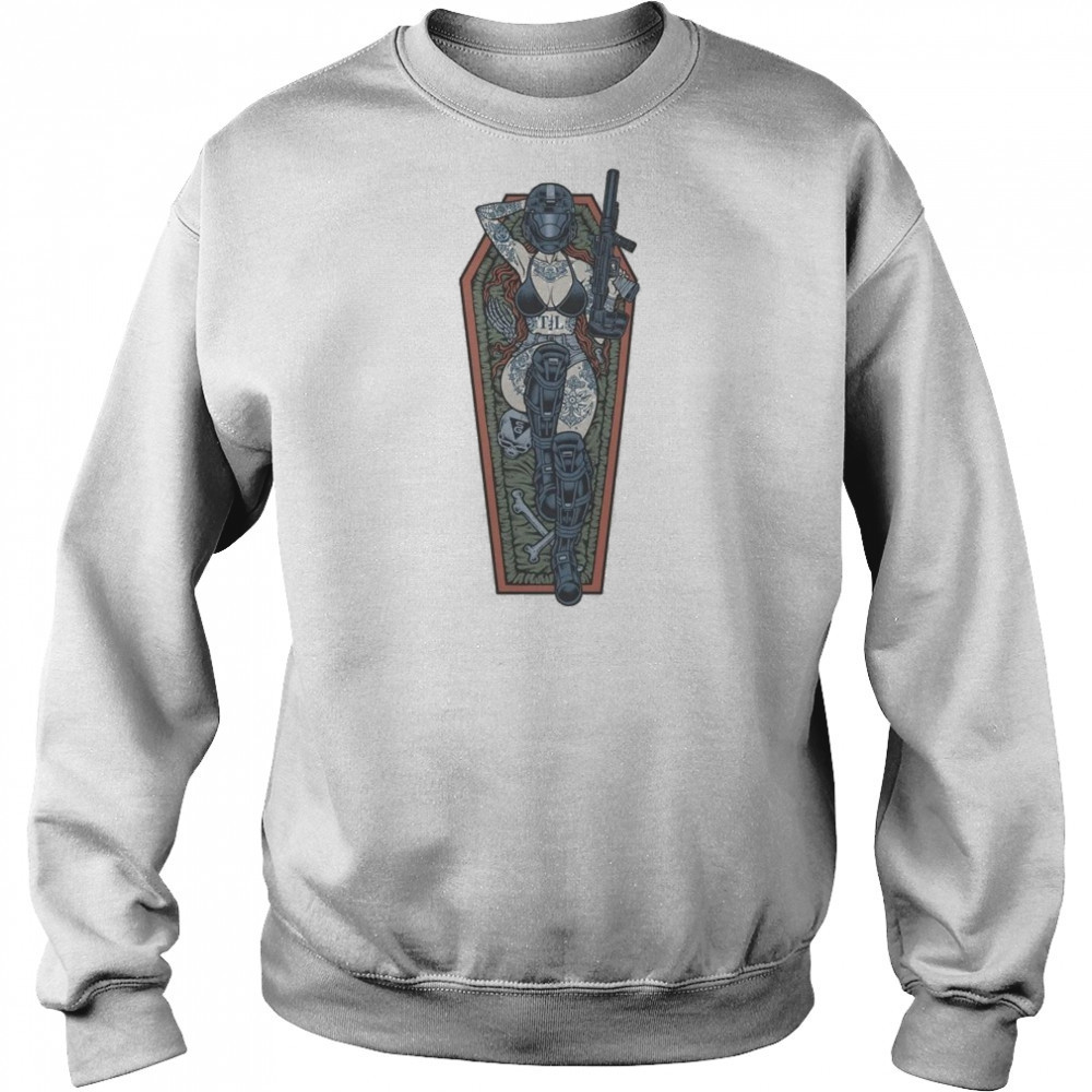 Space Siren Threat Llama T-shirt Hoodie