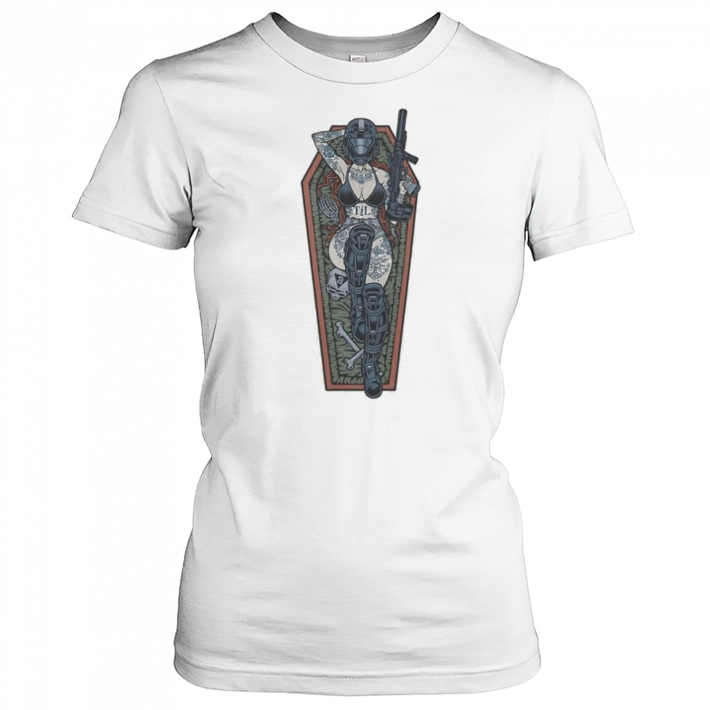 Space Siren Threat Llama T-shirt Women's T-shirt