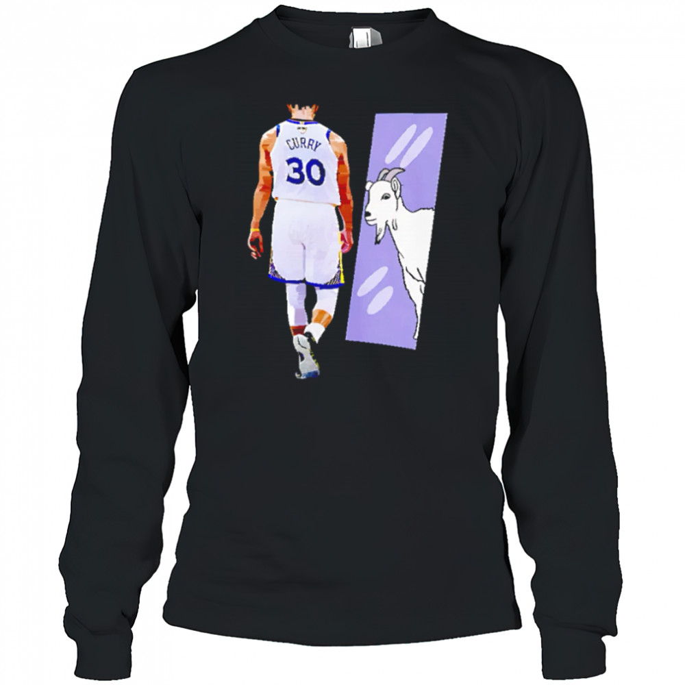 Steph g.o.a.t shirt Long Sleeved