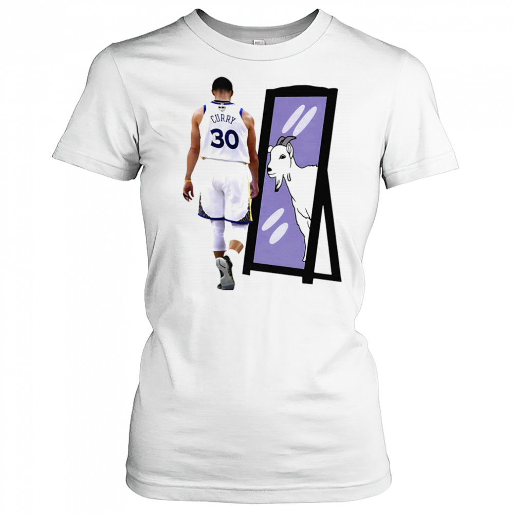 Stephen Curry Goat mirror shirt Women's T-shirt