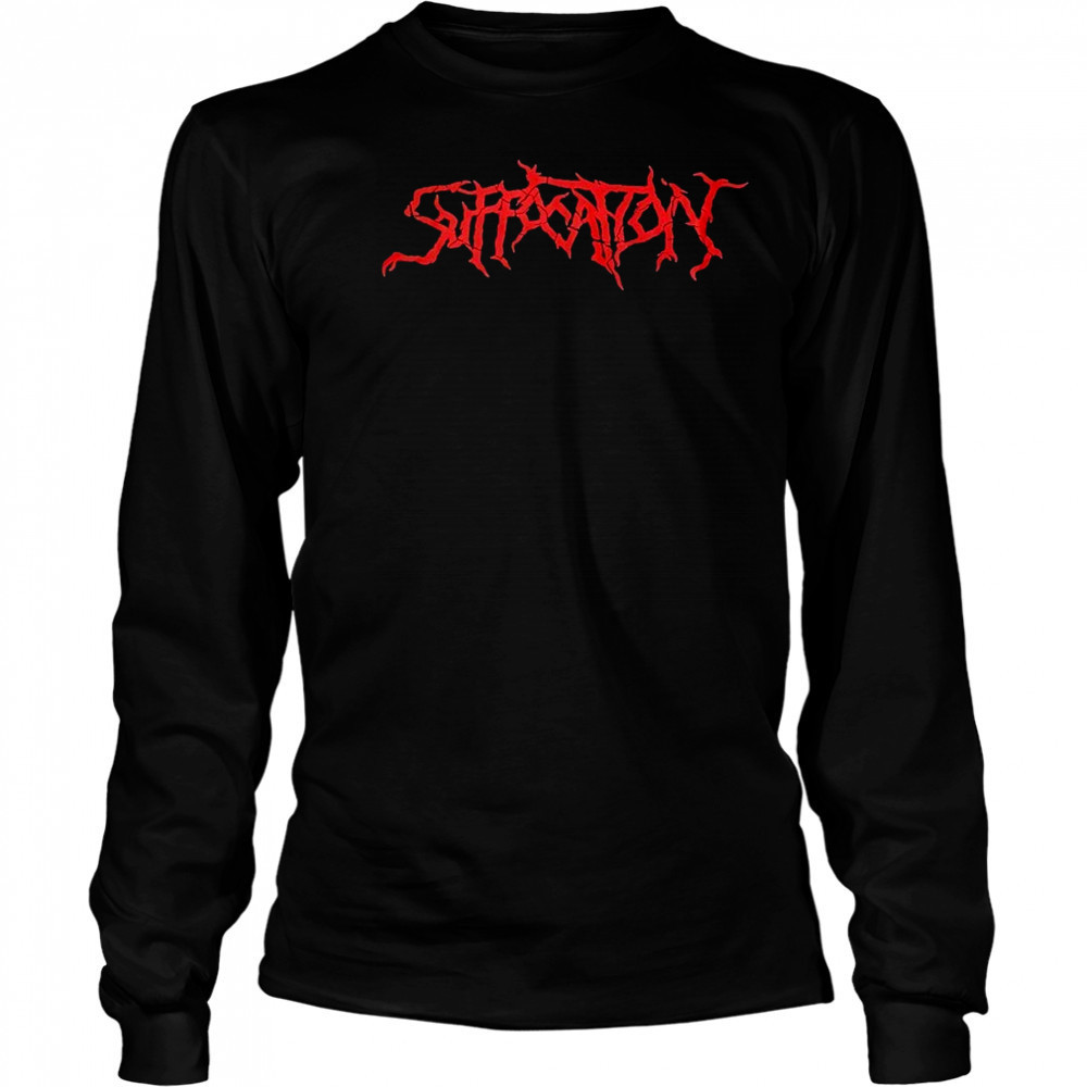 Suffocation Logo T-shirt Long Sleeved