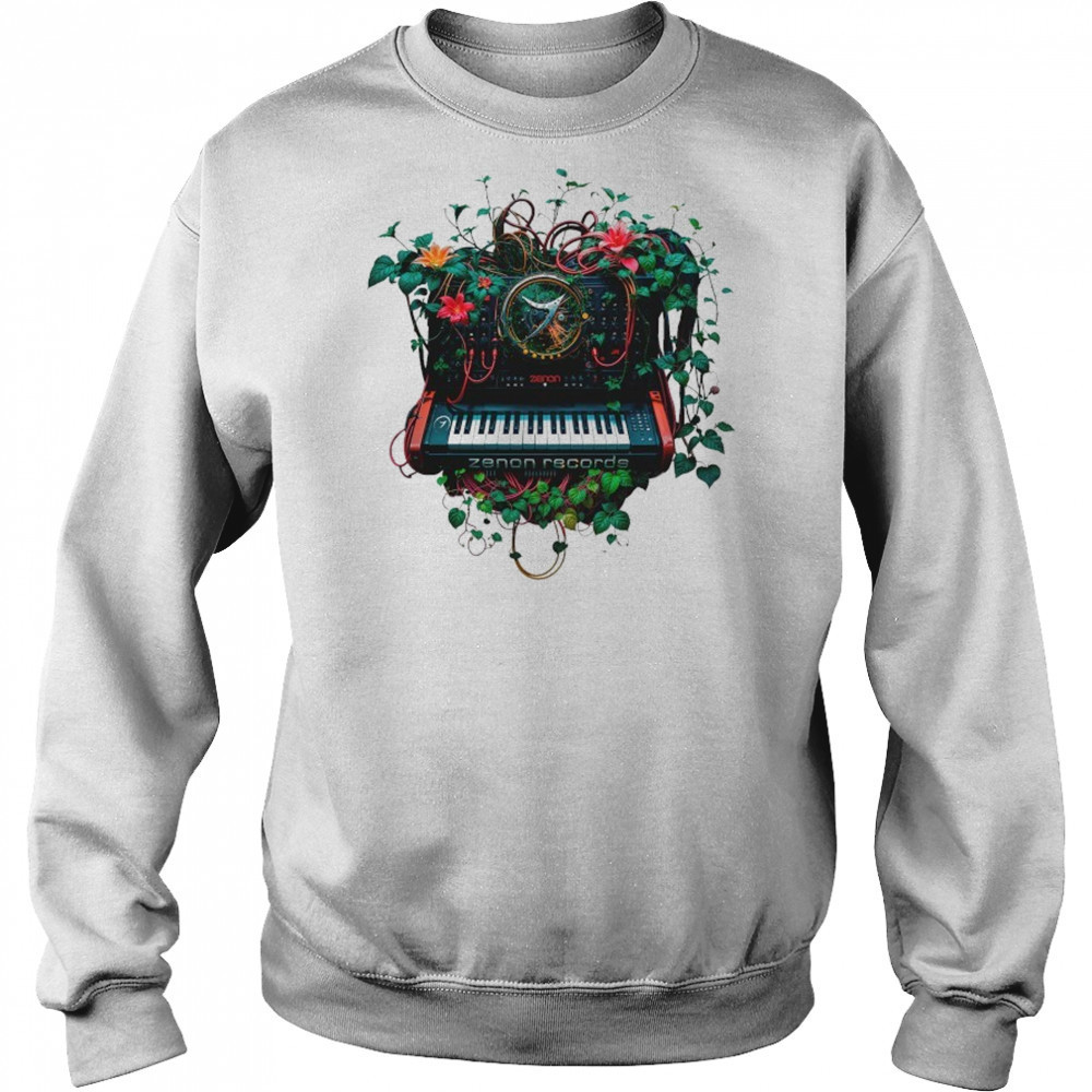 Synth Organix Piano T-shirt Hoodie