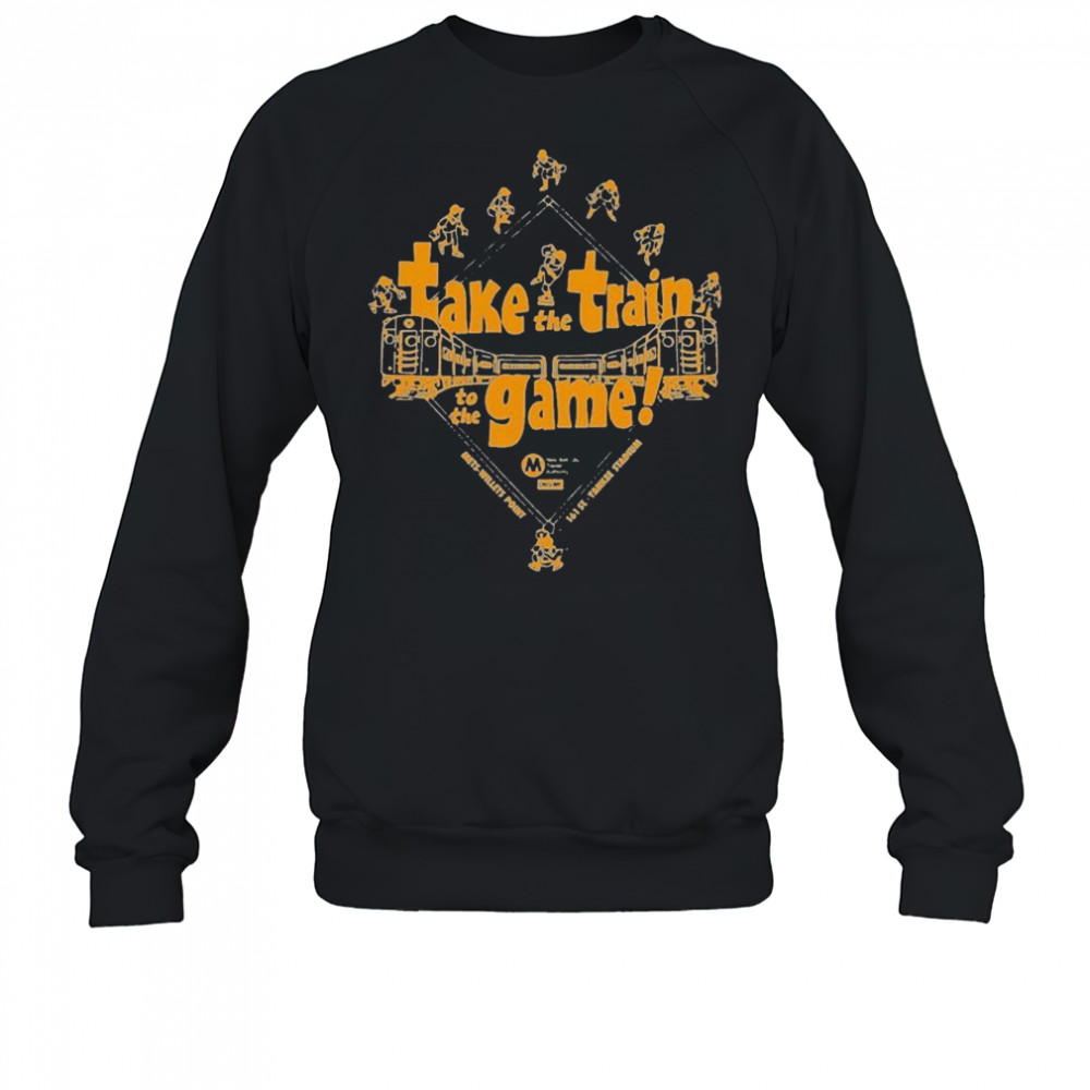 Take The Train To The Game Mets Willets Point Yankee Stadium Only NY T-shirt Sweatshirt