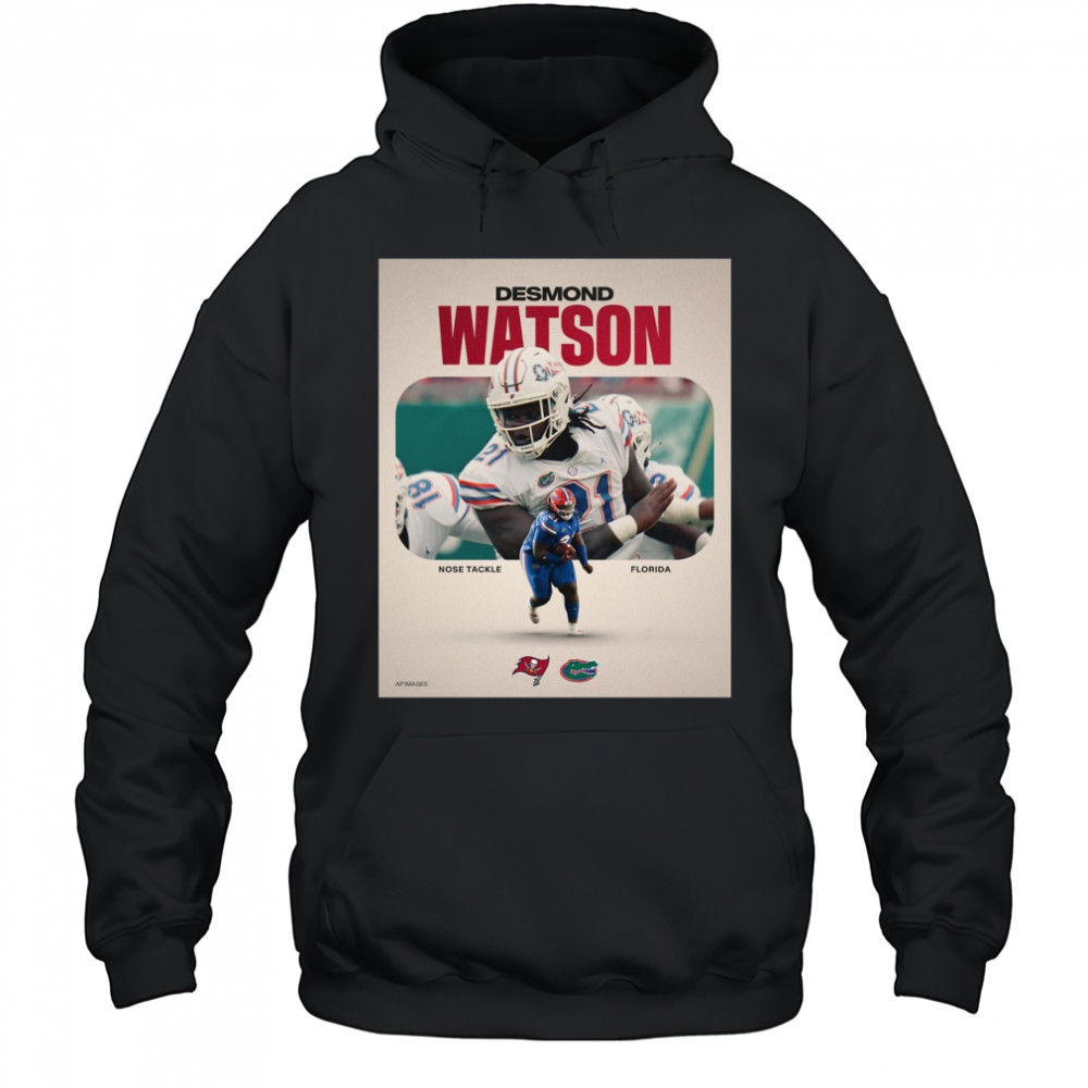 Tampa Bay Buccaneers Football Desmond Watson Nose Tackle Florida Poster t-shirt Hoodie