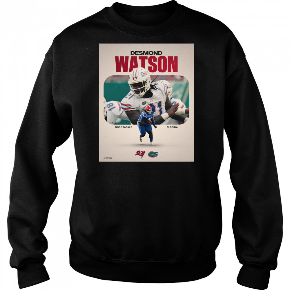 Tampa Bay Buccaneers Football Desmond Watson Nose Tackle Florida Poster t-shirt Hoodie