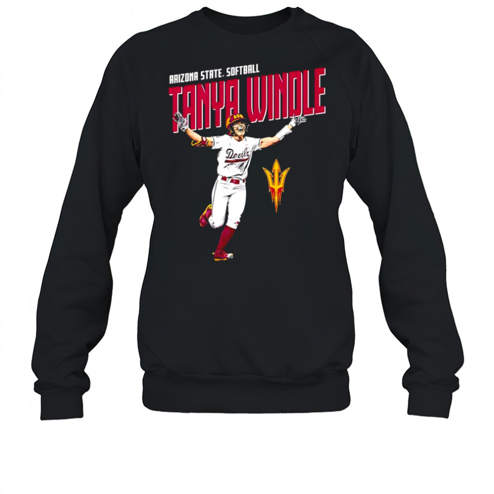 Tanya Windle Arizona State softball portrait shirt Sweatshirt